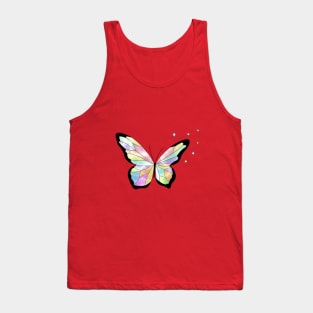 Fluttering Splendor, A Kaleidoscope of Colorful Butterfly Tank Top